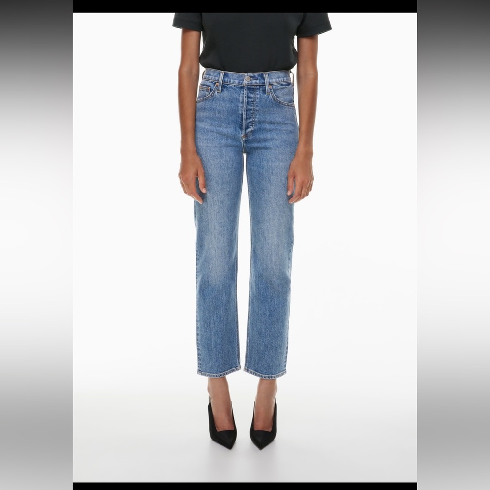 ARITZIA THE ARLO HI-RISE STRAIGHT JEAN